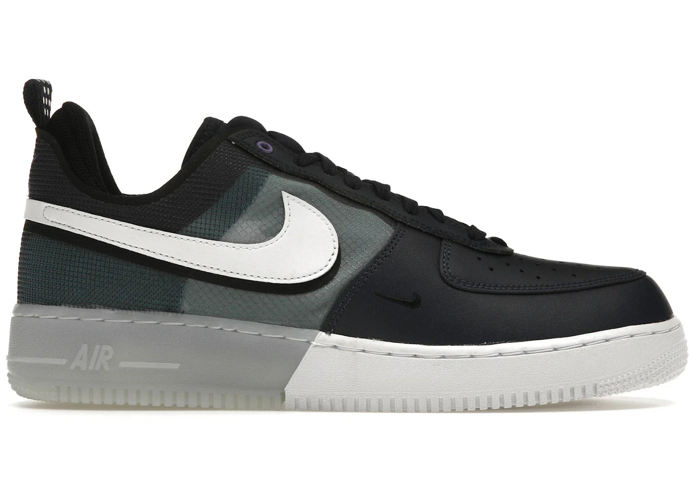 Nike Air Force 1 Low React Midnight Navy Teal