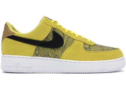 Nike Air Force 1 Low Yellow Snakeskin