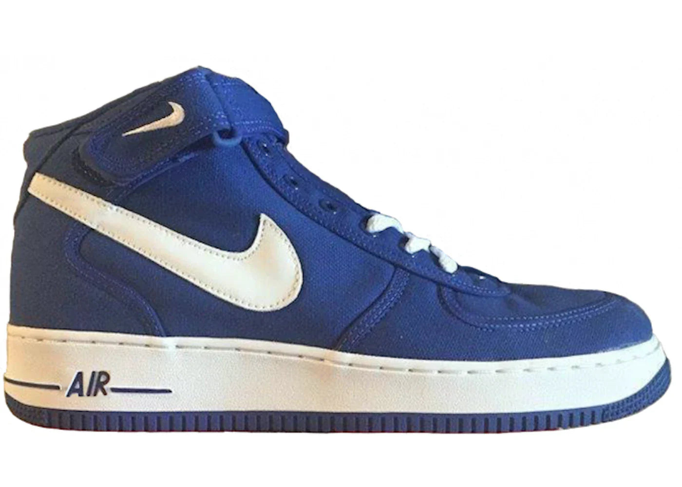 Nike Air Force 1 Mid Canvas Sport Royal