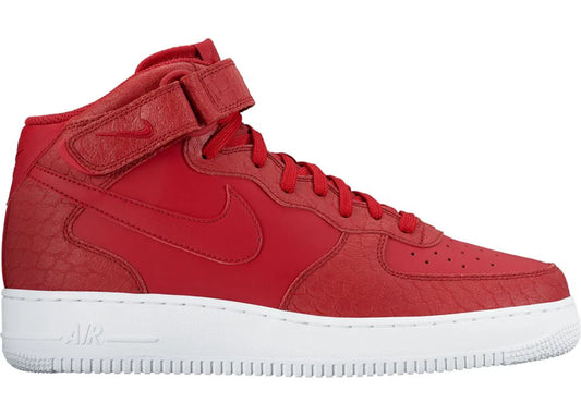 Nike Air Force 1 Mid Red Python