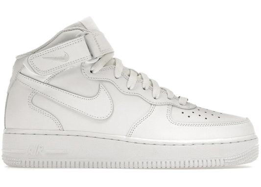 Nike Air Force 1 Mid Triple White (Women's)