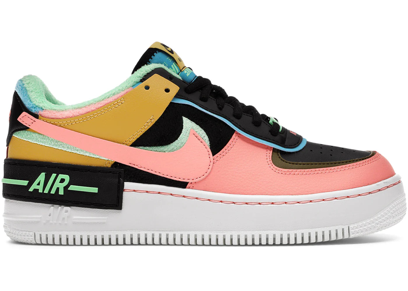 Nike Air Force 1 Low Shadow Solar Flare Atomic Pink (Women's)