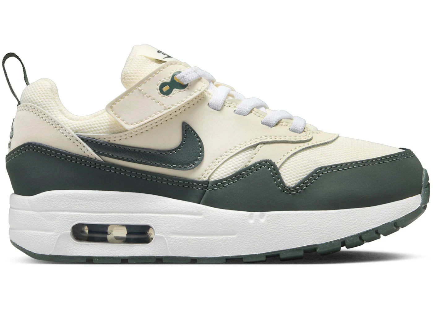 Nike Air Max 1 EasyOn Pale Ivory White Bicoastal Vintage Green (PS)