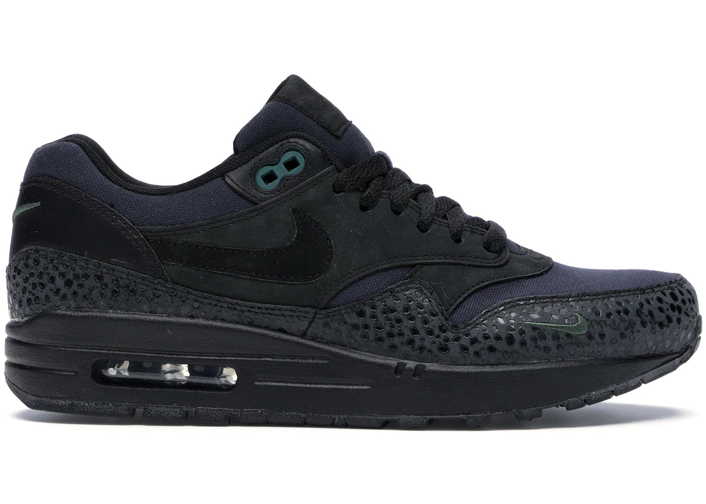 Nike Air Max 1 Black/Black-Bonsai