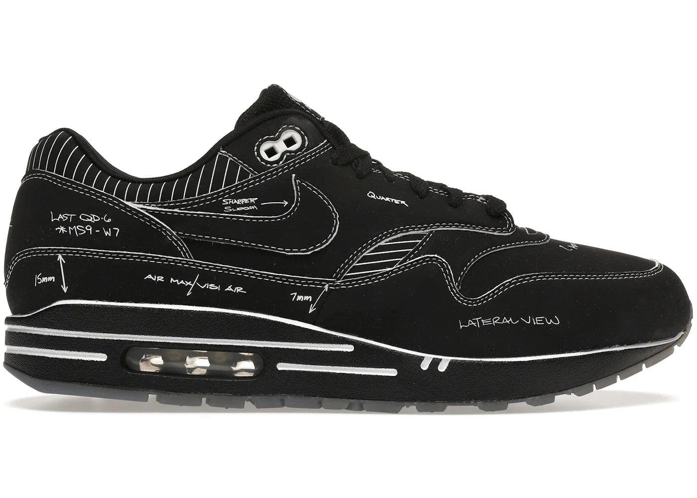 Nike Air Max 1 Tinker Sketch to Shelf Black