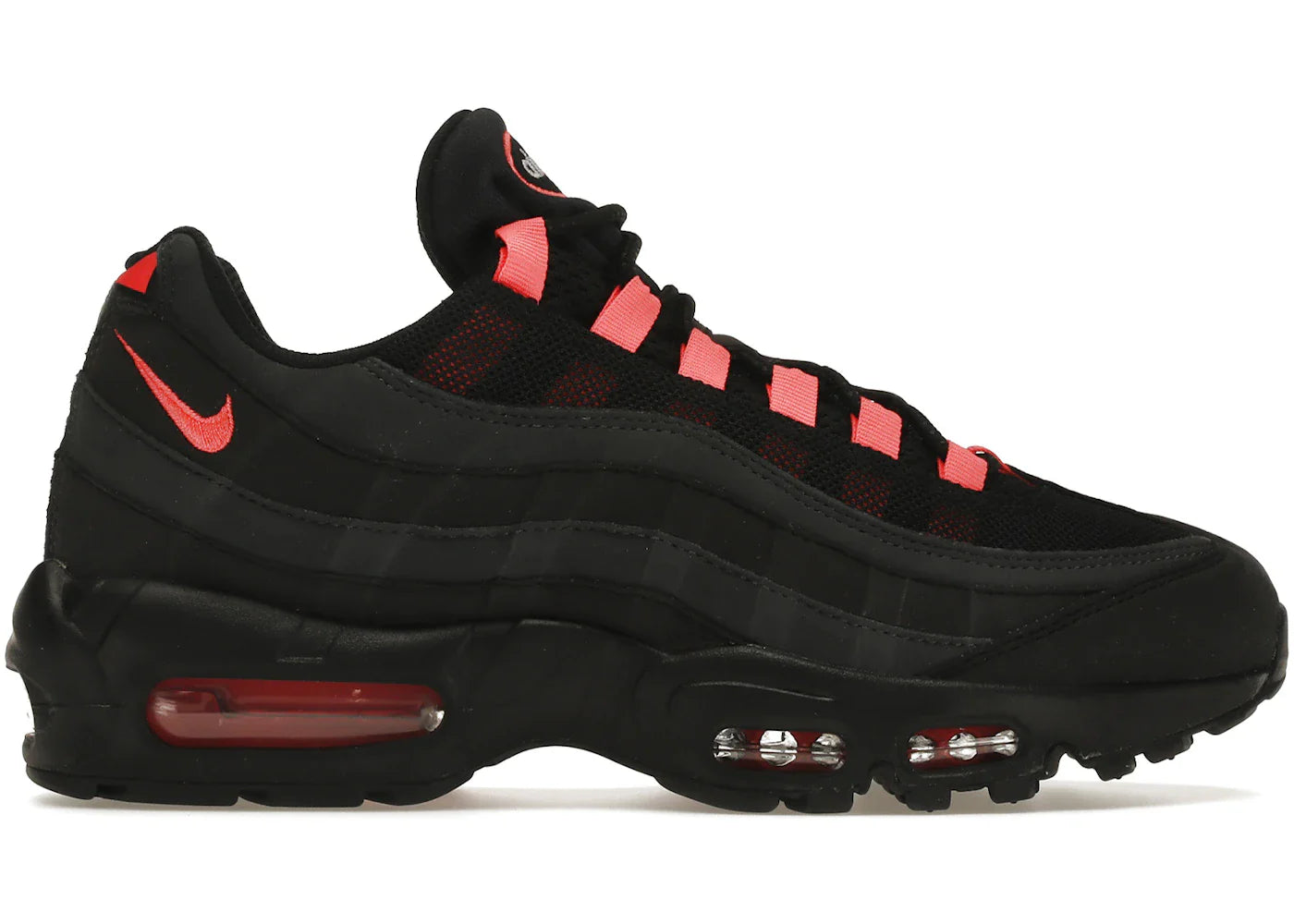 Nike Air Max 95 Black Laser Crimson