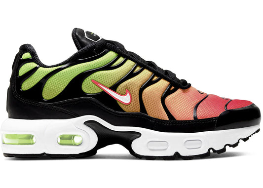 Nike Air Max Plus Black Green Strike Flash Crimson White (PS)