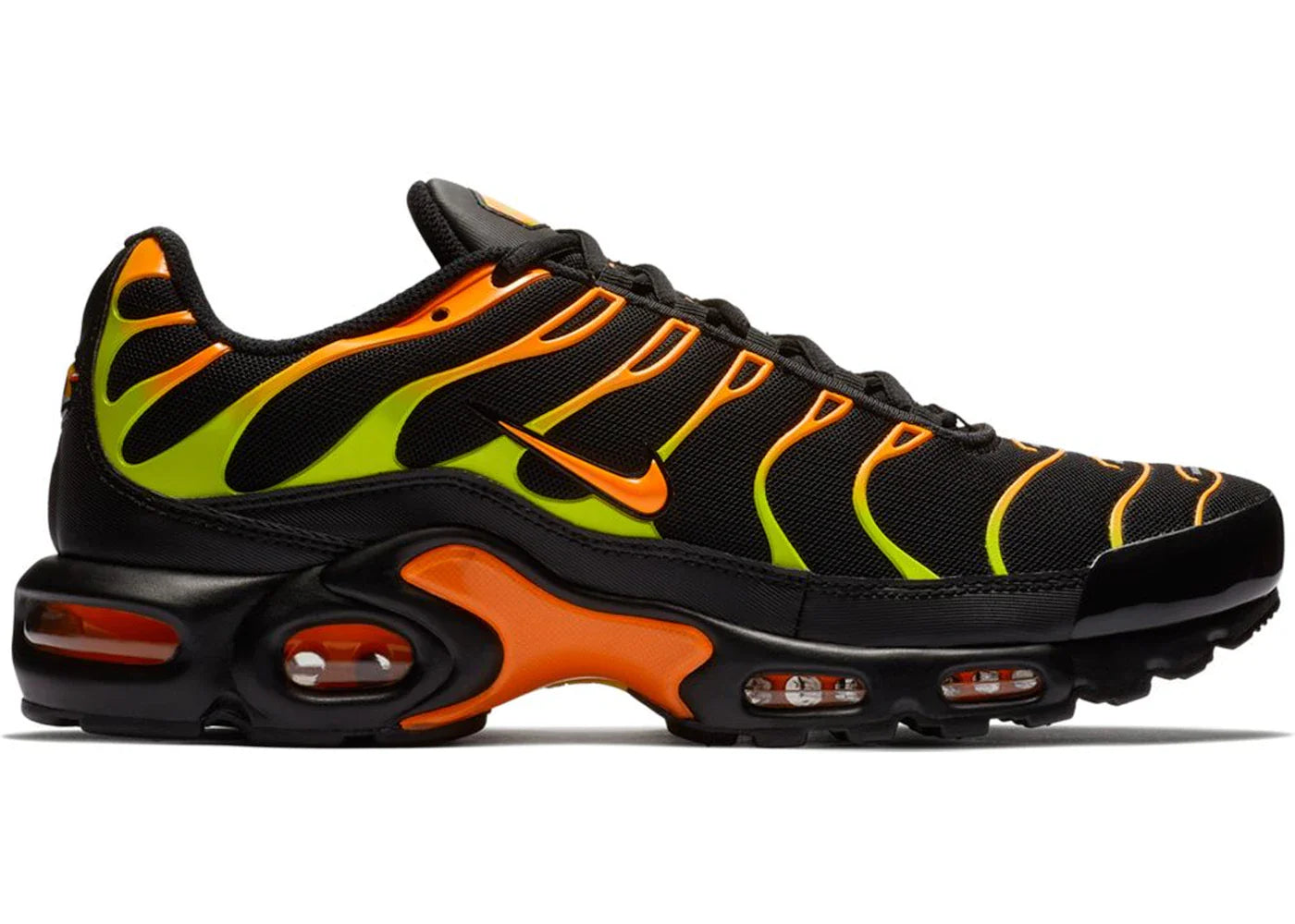 Nike Air Max Plus Black Volt Total Orange
