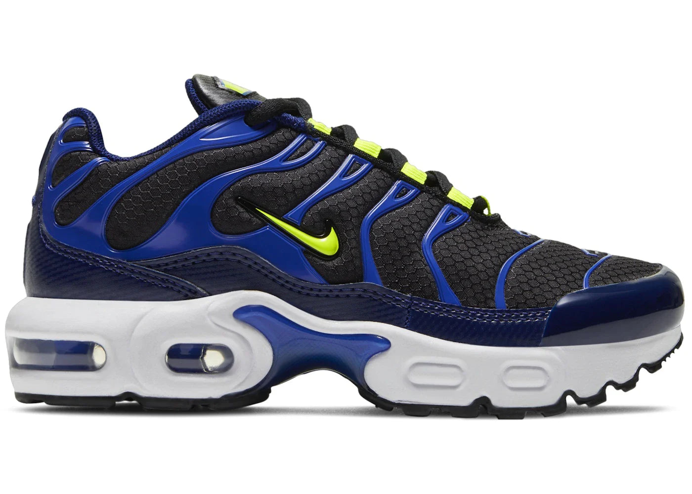 Nike Air Max Plus Blue Void Black Astronomy Blue Volt (PS)