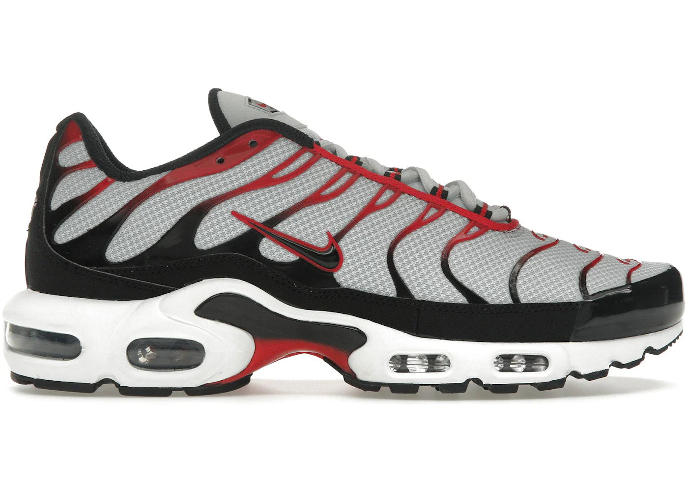 Nike Air Max Plus Pure Platinum Black University Red