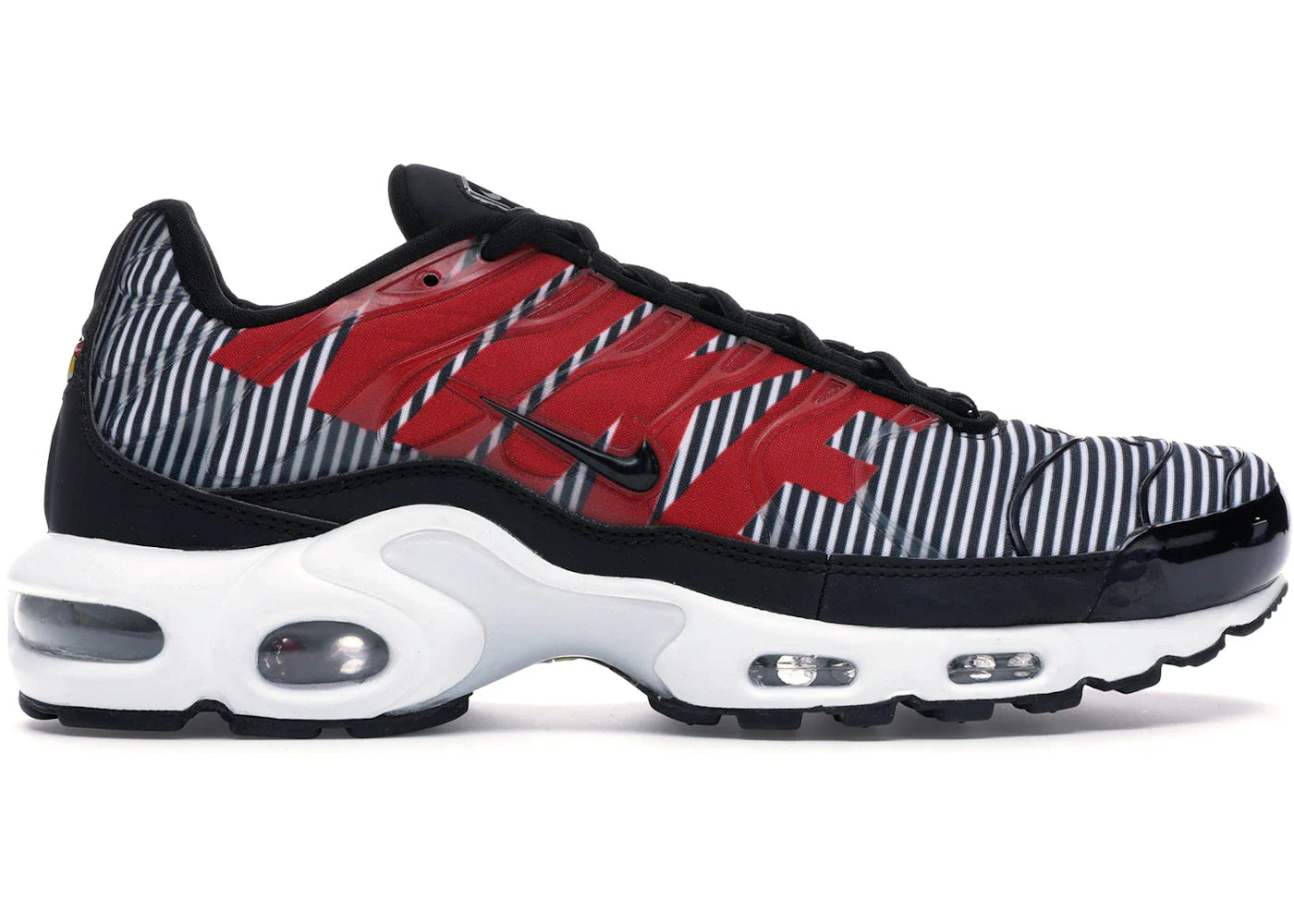 Nike Air Max Plus Striped Black White