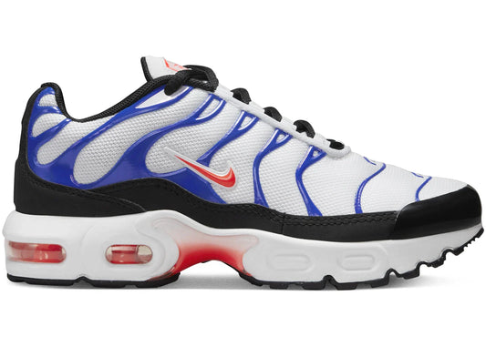 Nike Air Max Plus White Game Royal Black Bright Crimson (PS)