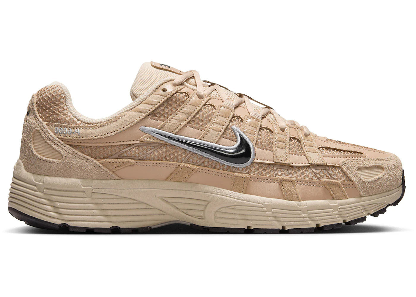 Nike P-6000 SE Hemp Sanddrift Metallic Silver Black