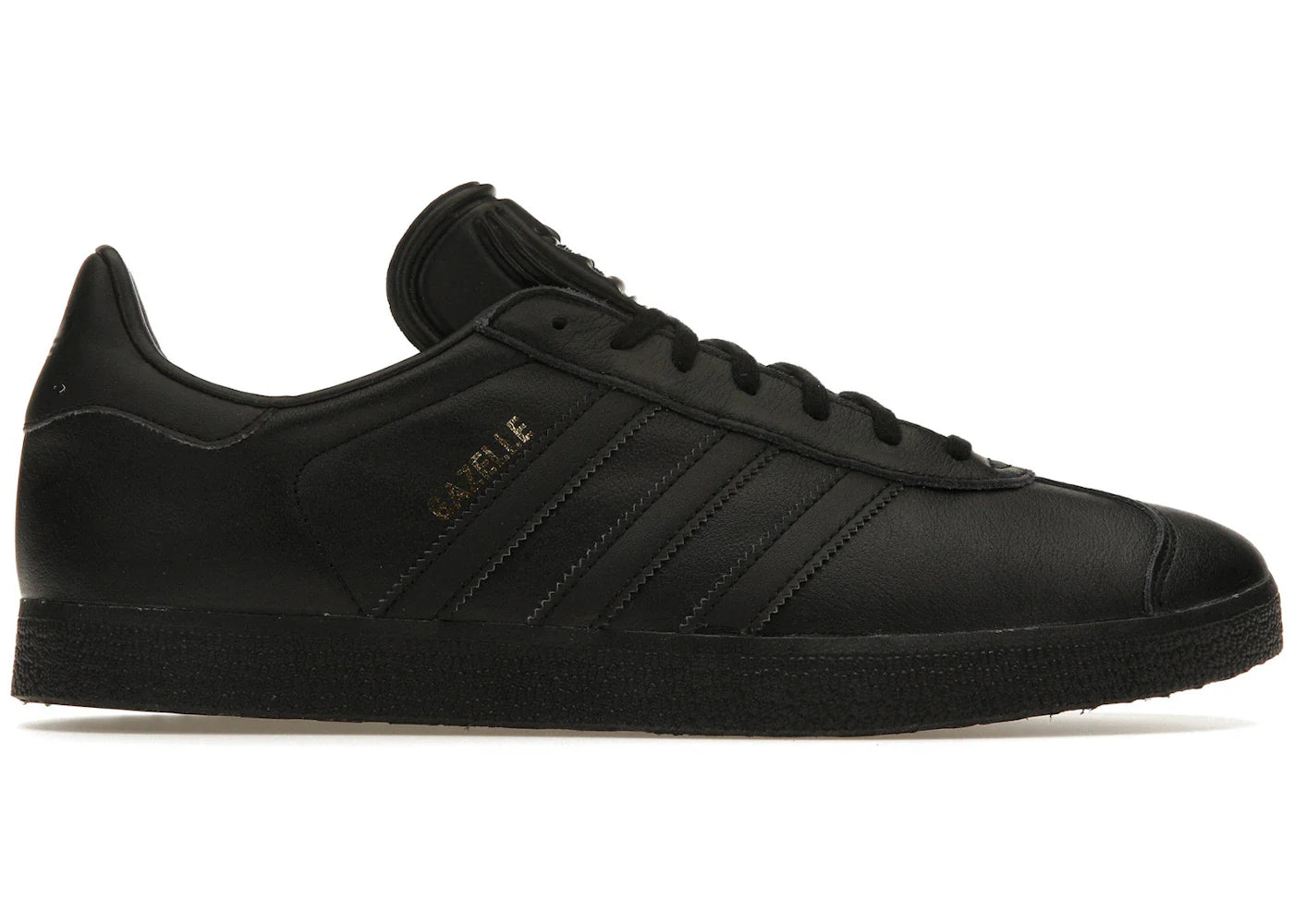 adidas Gazelle Black/Black-Gold Metallic