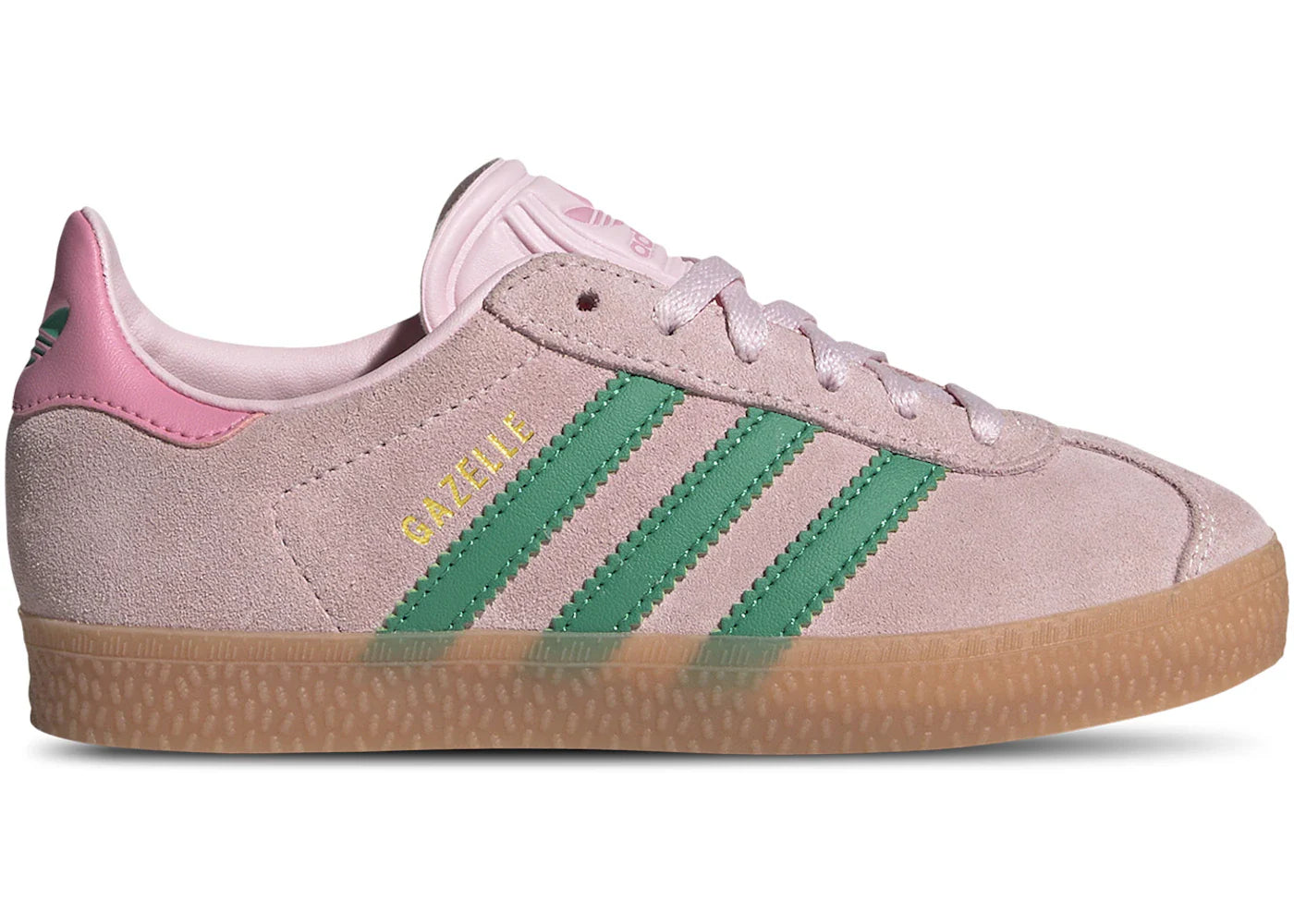 adidas Gazelle Clear Pink Court Green Bliss Pink (PS)