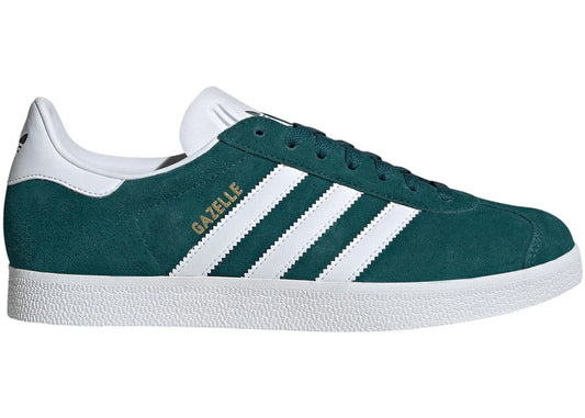 adidas Gazelle Mystery Green Cloud White Gold Metallic