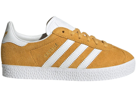 adidas Gazelle Preloved Yellow Cloud White Gold Metallic (PS)