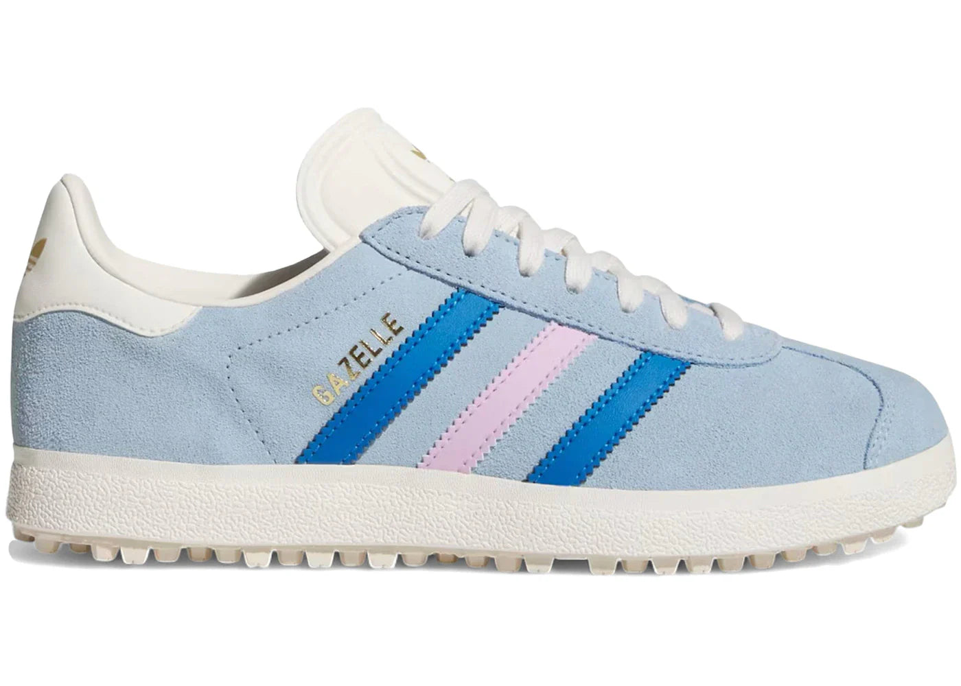 adidas Gazelle Spikeless Golf Clear Sky Blue Bird Bliss Lilac (Women's)
