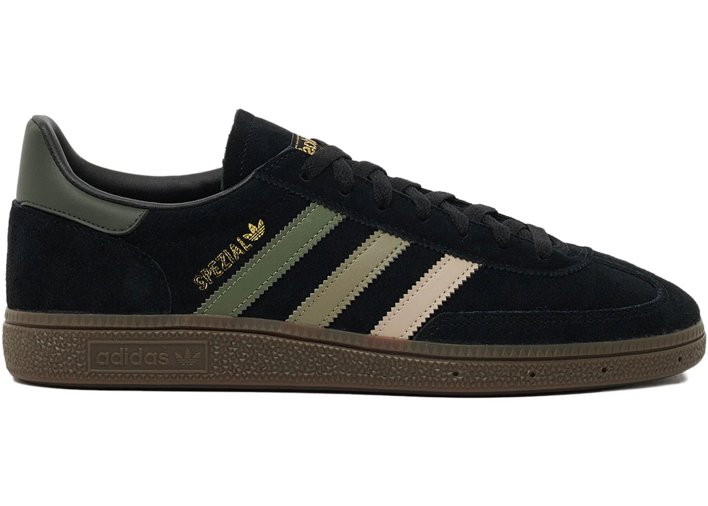adidas Handball Spezial Core Black Grey Green