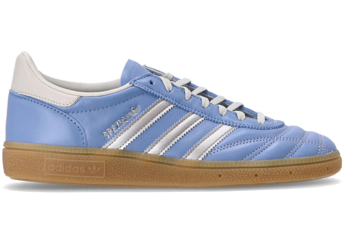 adidas Handball Spezial Quilted Stitching Ash Blue Silver (Women's)