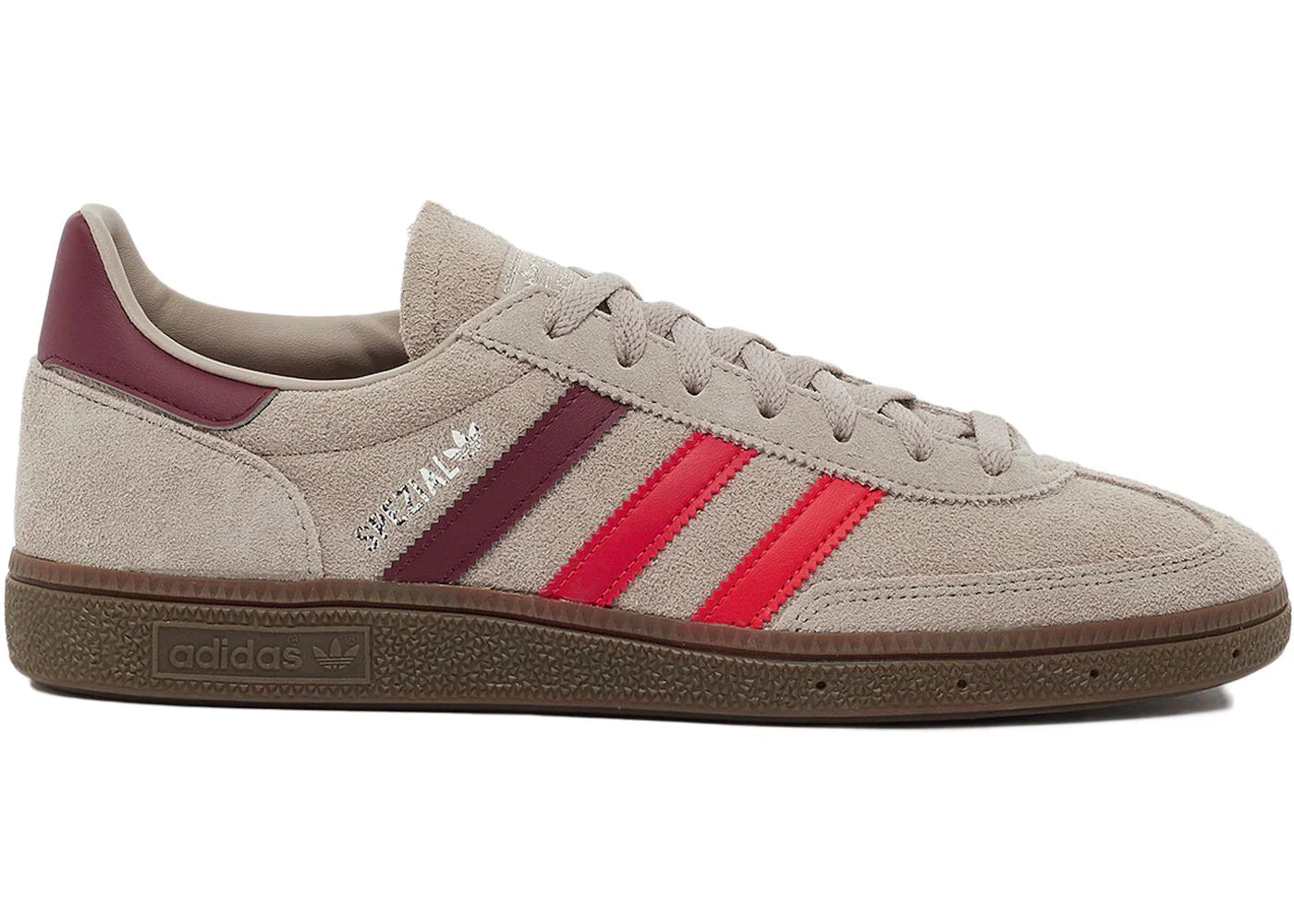 adidas Handball Spezial Silver Pebble Red