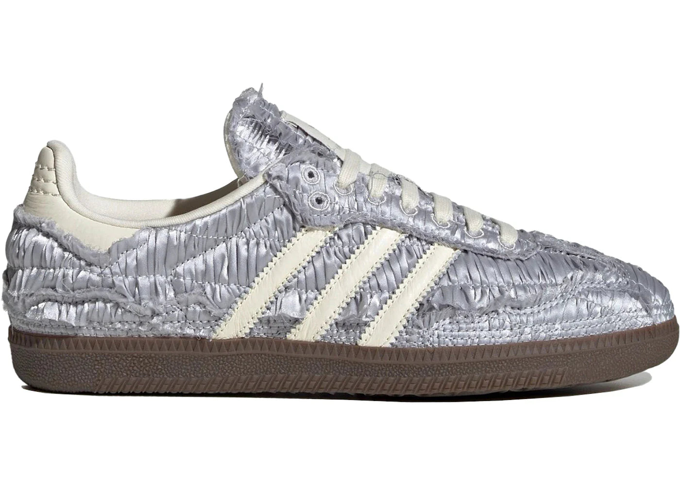 adidas Samba OG Caroline Hu Satin Silver Metallic