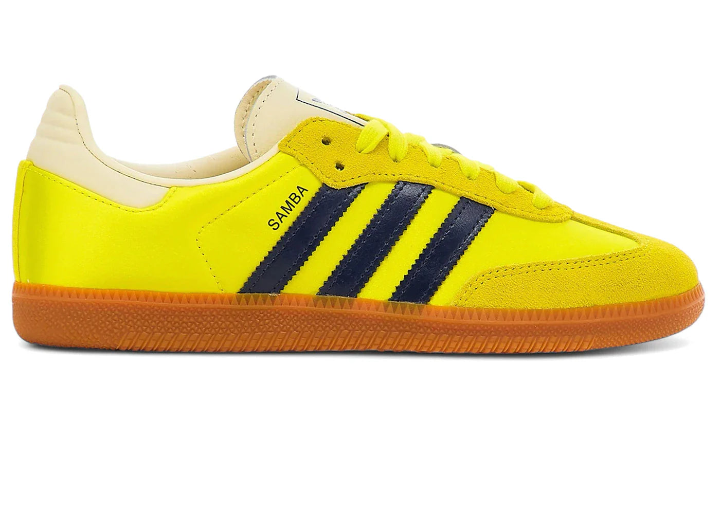 adidas Samba OG Shock Yellow Night Indigo (Women's)