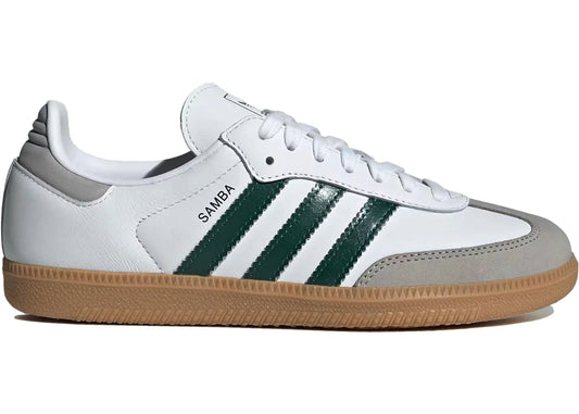 adidas Samba OG White Collegiate Green Gum (Women's)