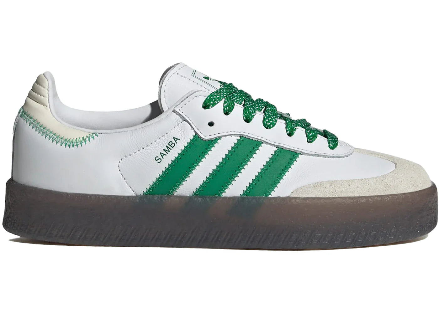 adidas Sambae Cloud White Green (Women's)