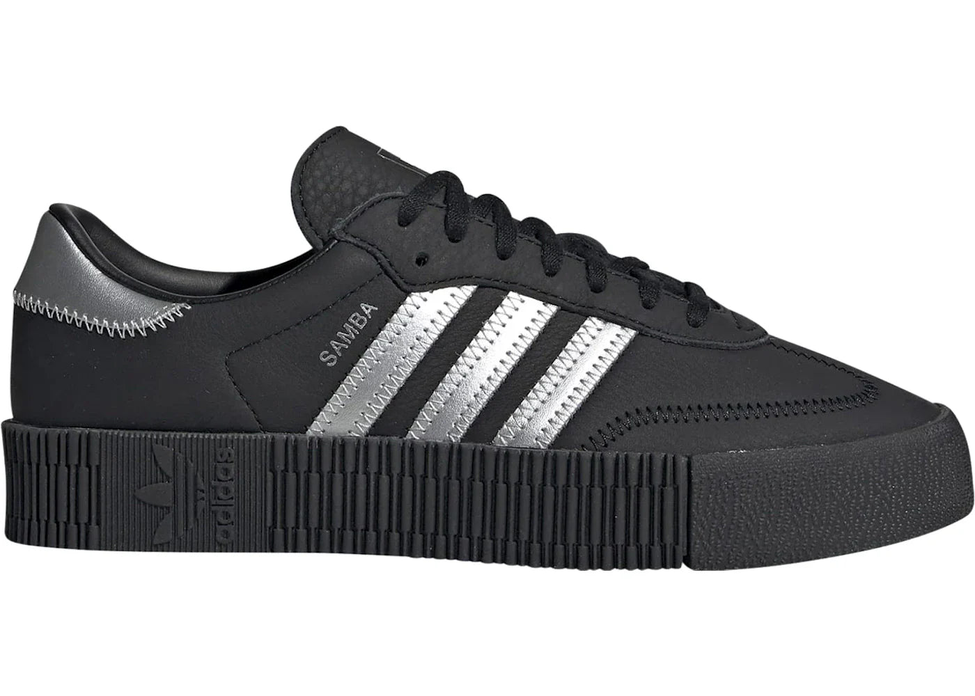 adidas Sambarose Black Silver Metallic (Women's)