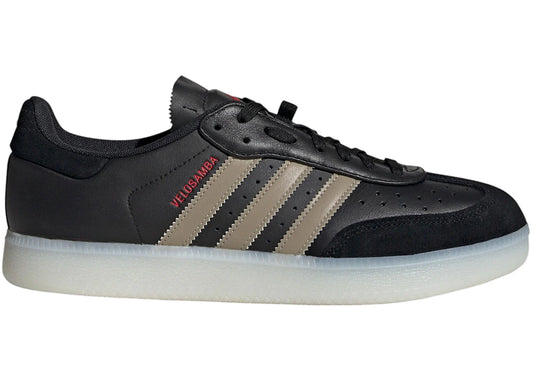 adidas Velosamba Leather Core Black Cyber Metallic Pure Ruby