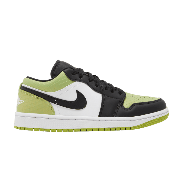 Jordan 1 Low Snakeskin Vivid Green (Women's)