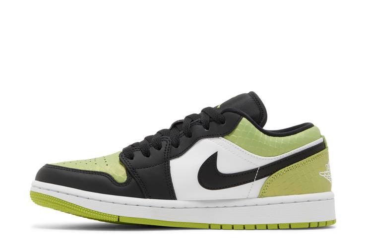 Jordan 1 Low Snakeskin Vivid Green (Women's)