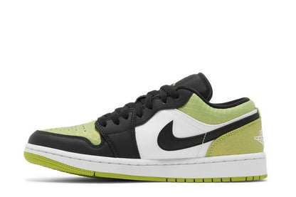 Jordan 1 Low Snakeskin Vivid Green (Women's)