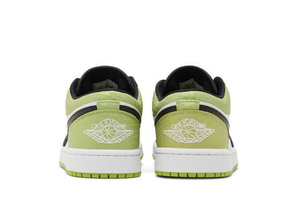 Jordan 1 Low Snakeskin Vivid Green (Women's)