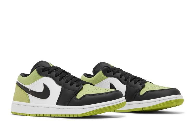 Jordan 1 Low Snakeskin Vivid Green (Women's)