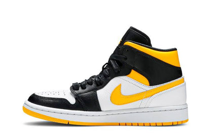 Jordan 1 Mid Laser Orange Black (Women's)