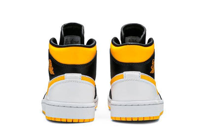 Jordan 1 Mid Laser Orange Black (Women's)