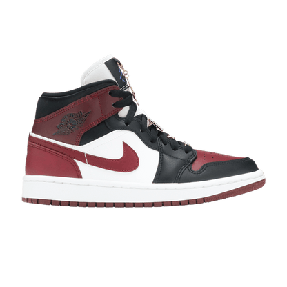 Jordan 1 Mid SE Black Dark Beetroot (Women's)