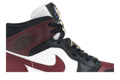 Jordan 1 Mid SE Black Dark Beetroot (Women's)