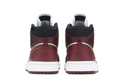 Jordan 1 Mid SE Black Dark Beetroot (Women's)