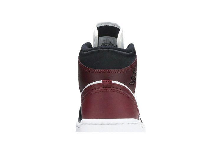 Jordan 1 Mid SE Black Dark Beetroot (Women's)