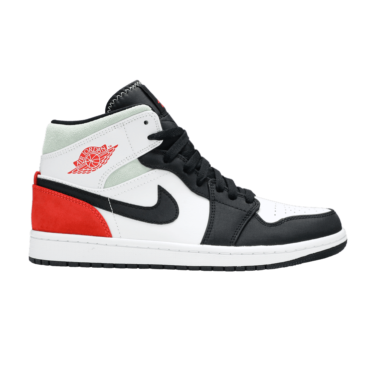 Jordan 1 Mid SE Red Black Toe