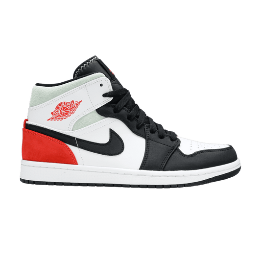 Jordan 1 Mid SE Red Black Toe