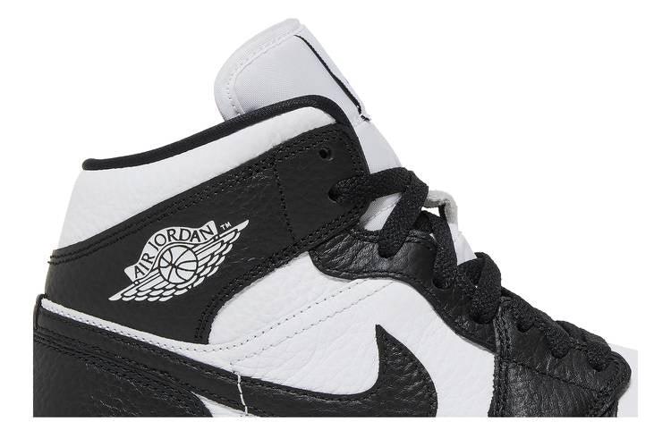 Jordan 1 Mid Split Black White (Women's)