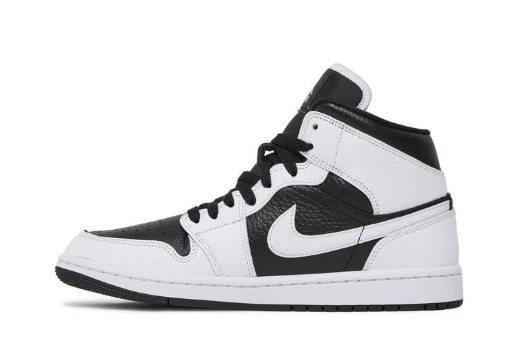 Jordan 1 Mid Split Black White (Women's)