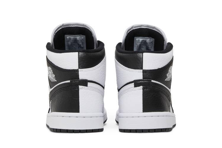 Jordan 1 Mid Split Black White (Women's)