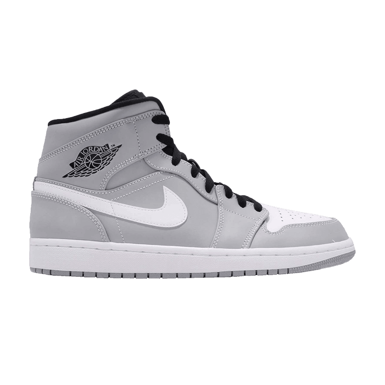 Jordan 1 Mid Wolf Grey Black White