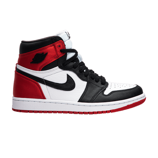 Jordan 1 Retro High Satin Black Toe (Women's)